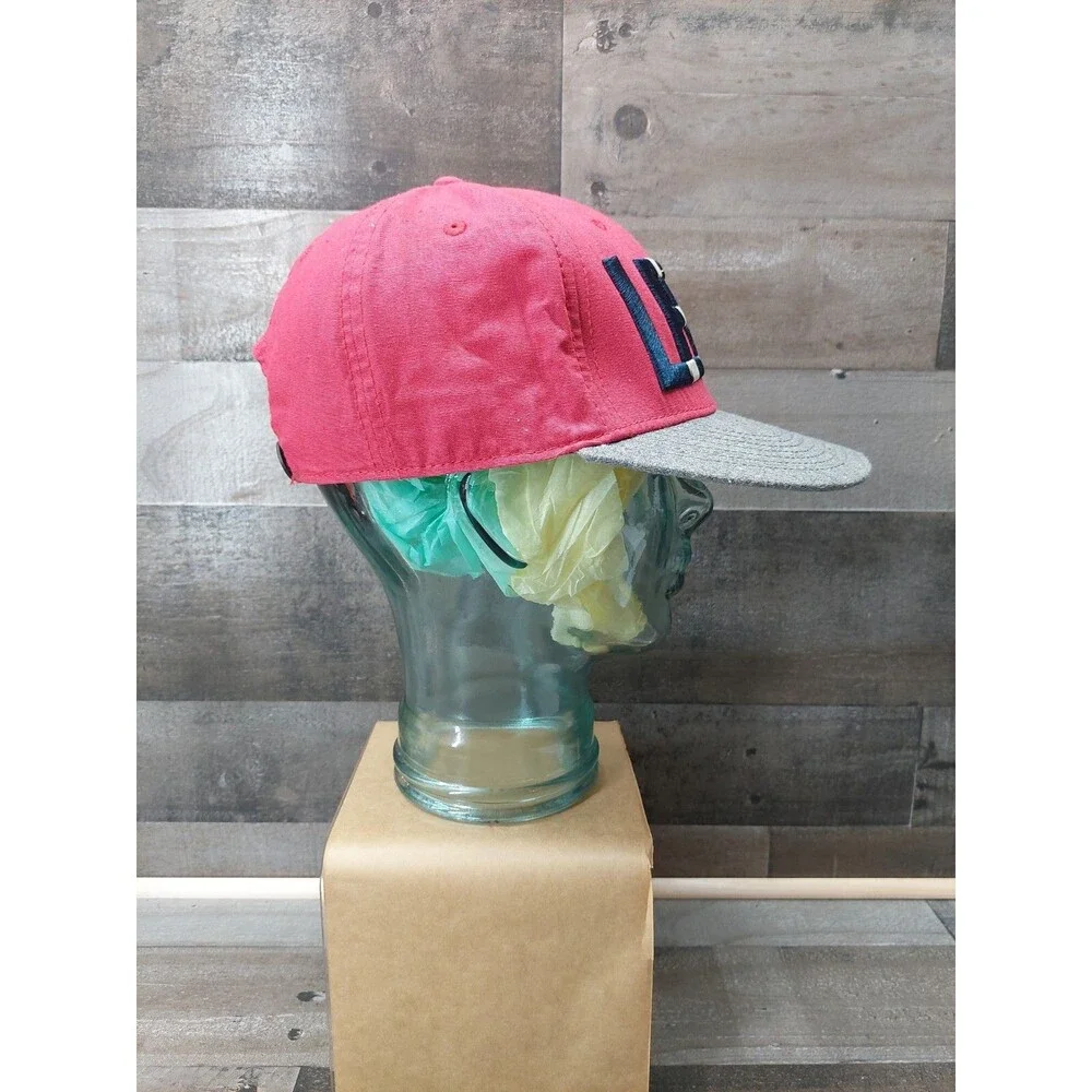Levis Clothing Brand Red With Multi-Color Logo Grey Bill Snapback Hat